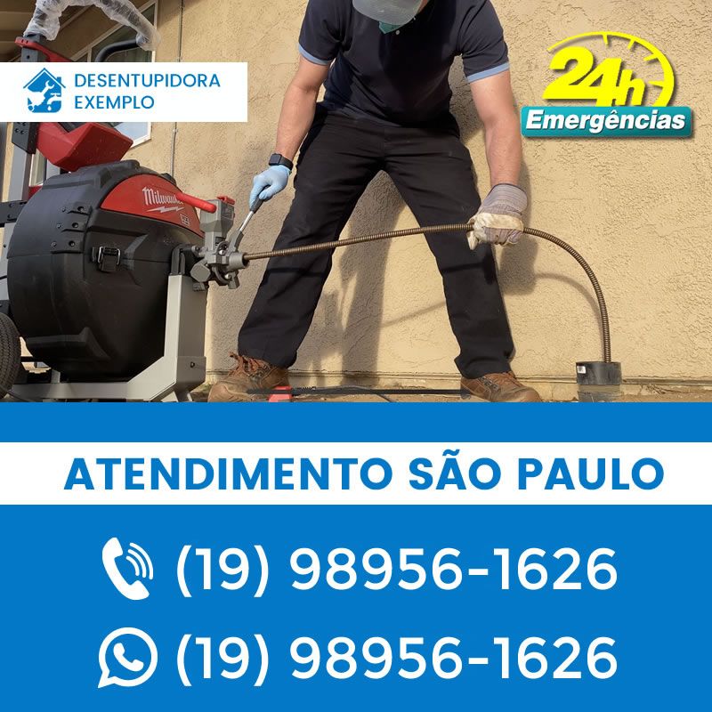 imagem para site desentupidora exemplo